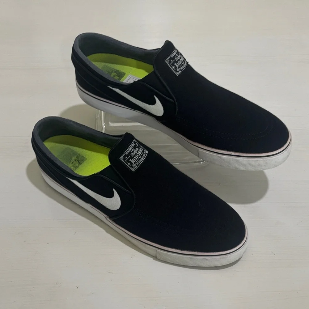 Nike Stefan Janoski+ Slip-On Skate Shoes. Men's 12. Excellent condition. Sharp! - Picture 1 of 7